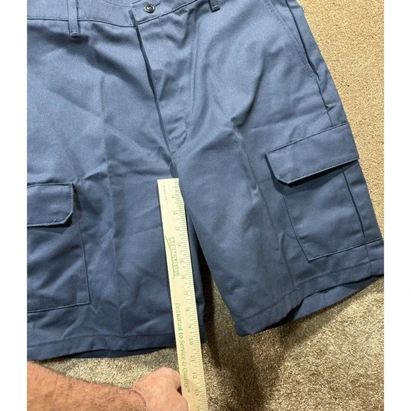 Red‎ Kap PT66 Men's Cargo Shorts Navy 34 x 10 New With Tags - Picture 9 of 9